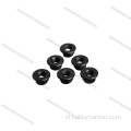 Kacang flange Aluminium Hitam M2M2.5M3 berkualitas tinggi